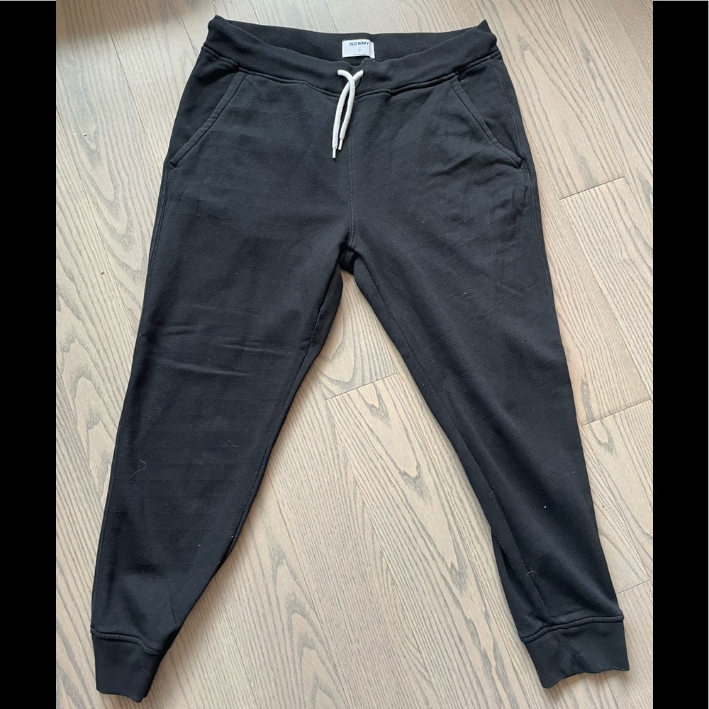 Mens Black Old Navy Joggers. Large.